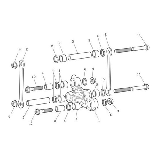 Bild von Draglink, Cast Aluminium