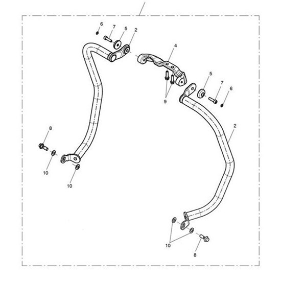 Bild von Dresser Bar, Front, Pair