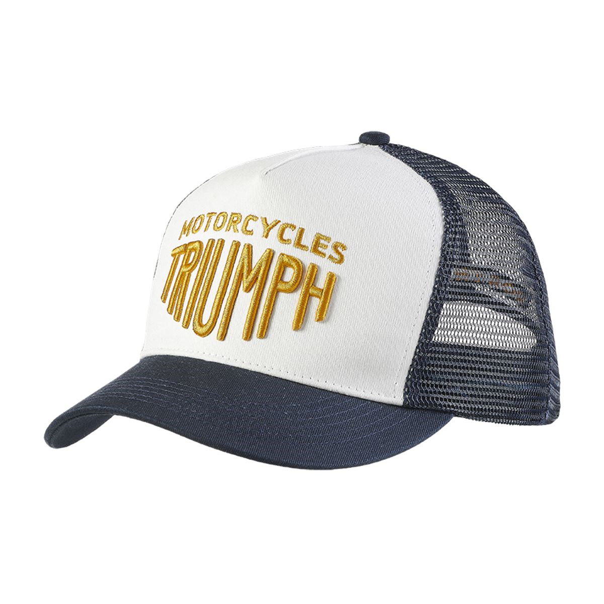 Picture of ELLIS TRUCKER CAP BONE / NAVY