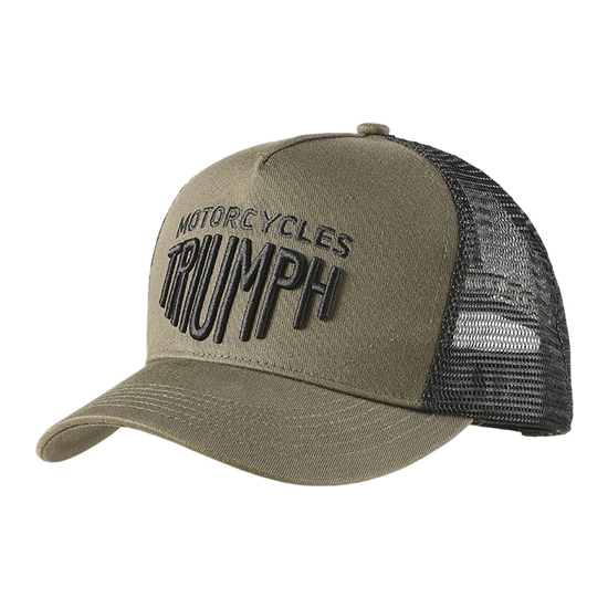 Bild von ELLIS TRUCKER CAP KHAKI / BLACK