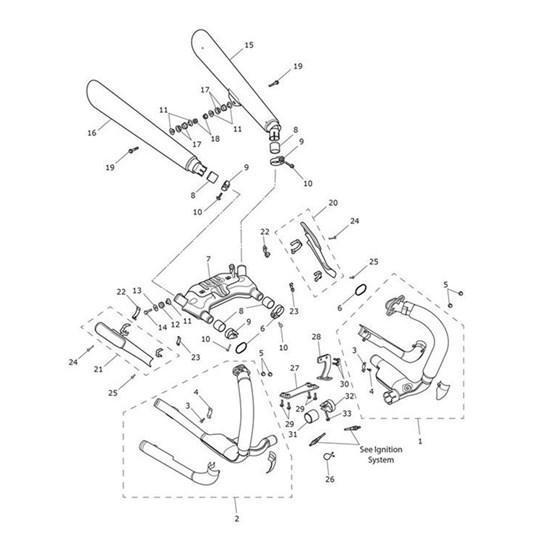 Bild von Exhaust, Header Assy, LH