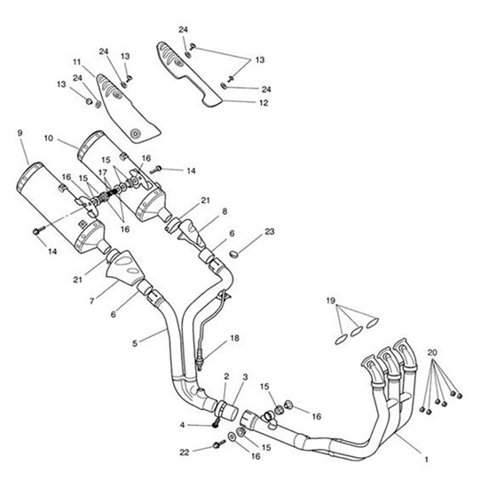 Bild von Exhaust, Secondary Assembly