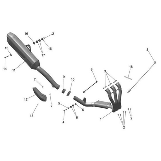 Bild von Exhaust Gasket