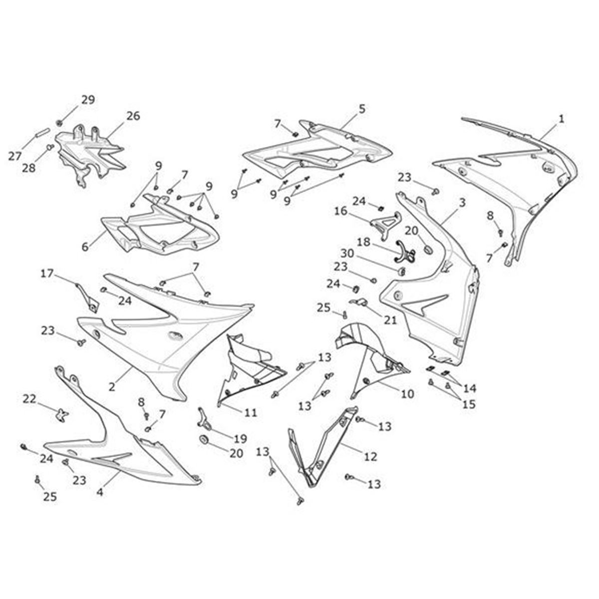 Bild von Fairing, Lower, LH