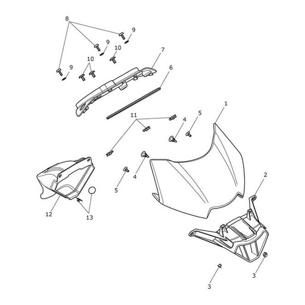 Bild von Fascia, Flyscreen