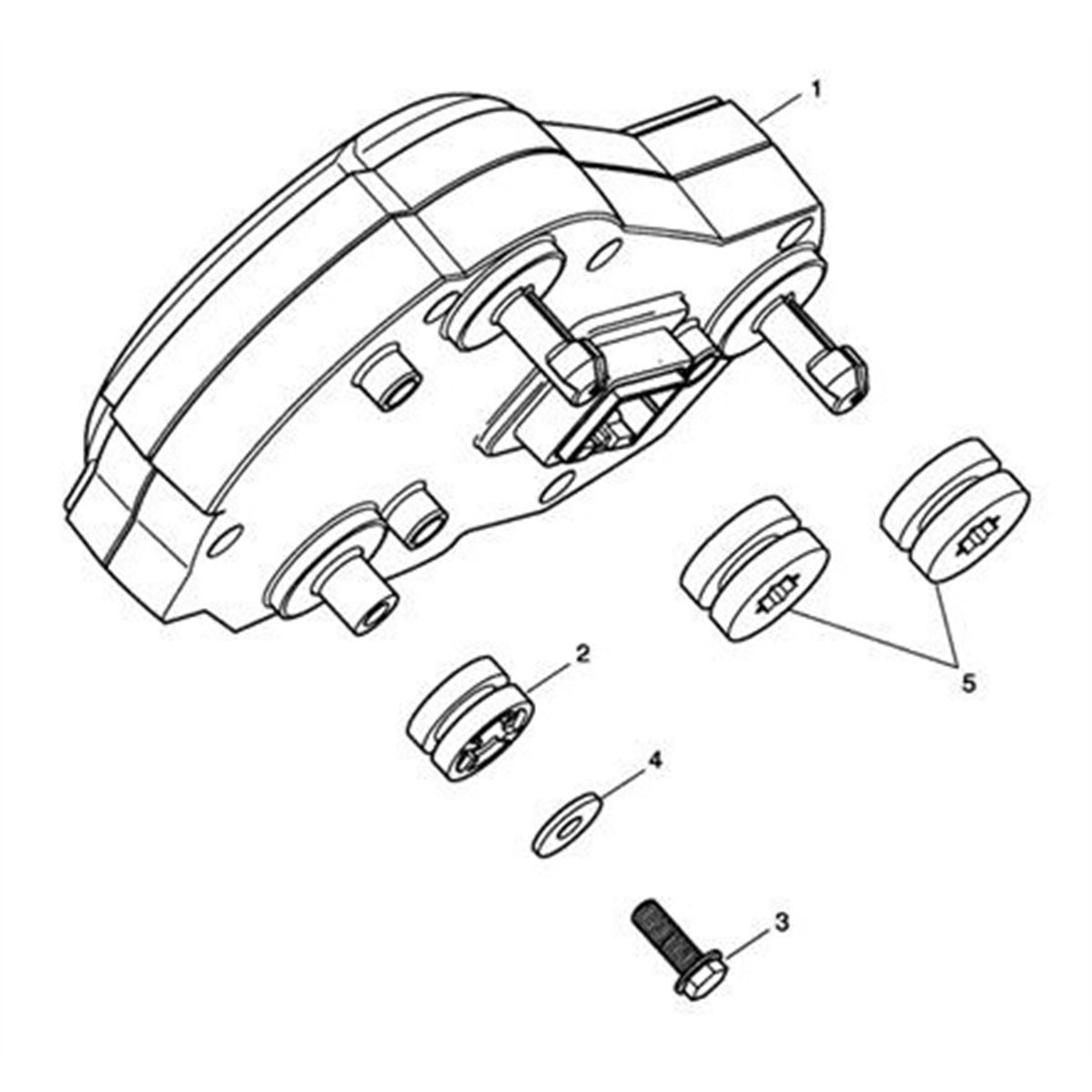 Bild von Fascia Assy, Instruments