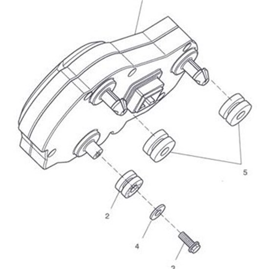 Bild von Fascia Assy, Instruments