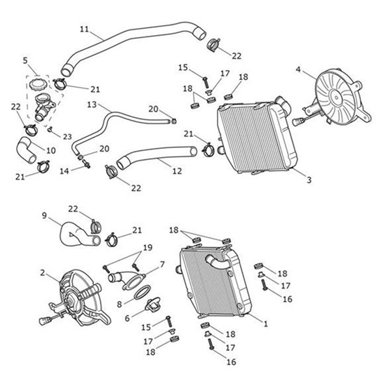 Bild von Filler Neck, Coolant