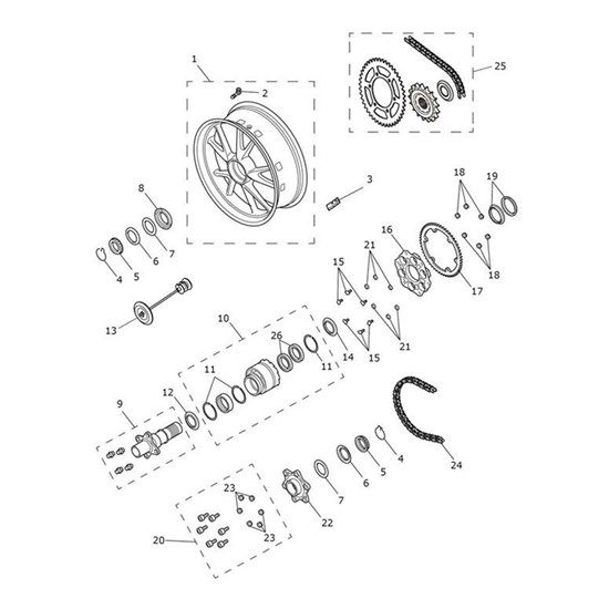 Bild von Finisher, Axle Nut, Breitling