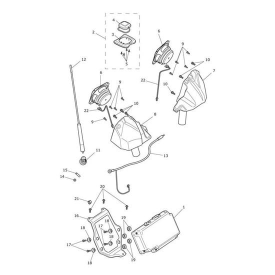 Bild von Flanged Sleeve, M5, Slv