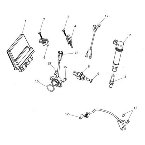 Bild von Flylead, Gear Position Sensor