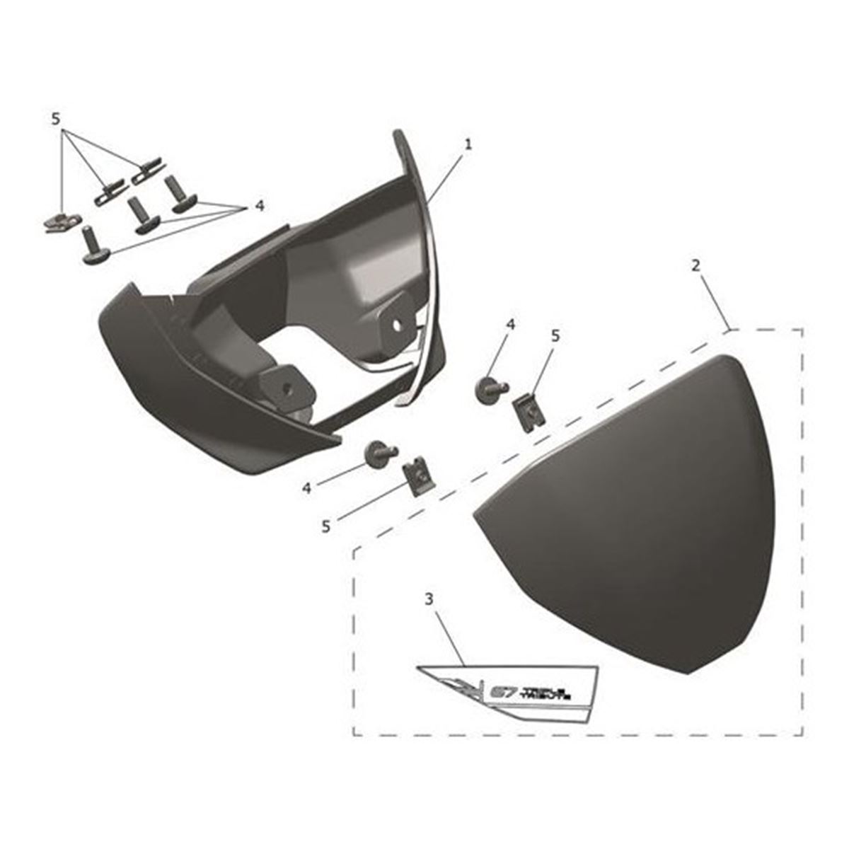 Bild von Flyscreen, Snowdonia White