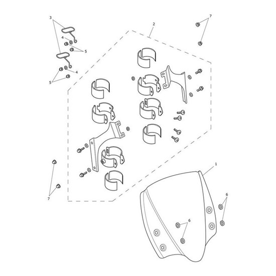 Bild von Flyscreen Fitting Kit
