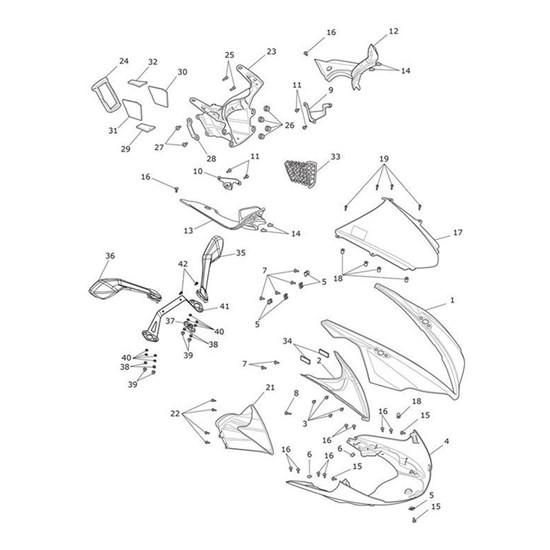 Bild von Foam Pad, Intake, LHS