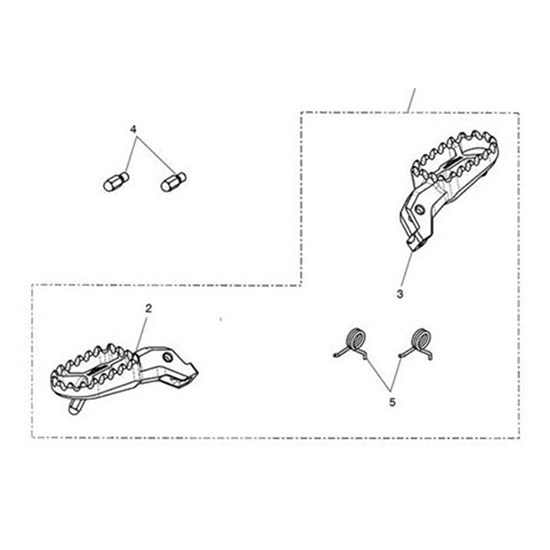 Bild von Footrest, LHF