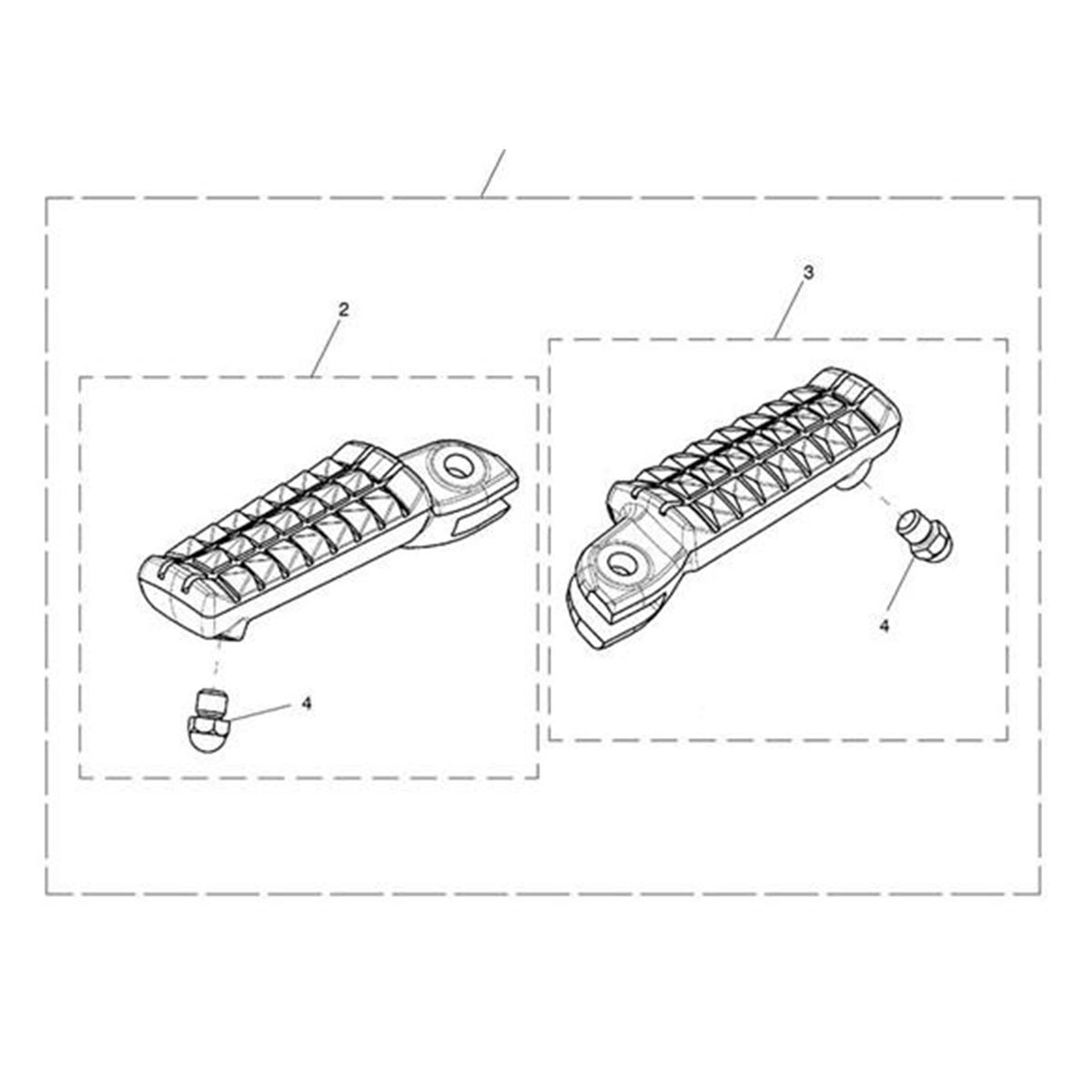 Picture of Footrest, RHF
