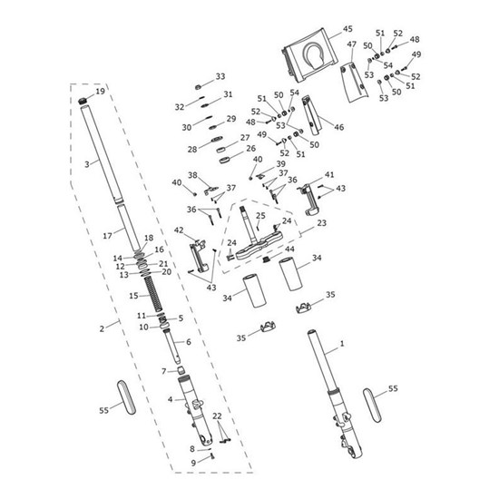 Bild von Fork Assy, LH