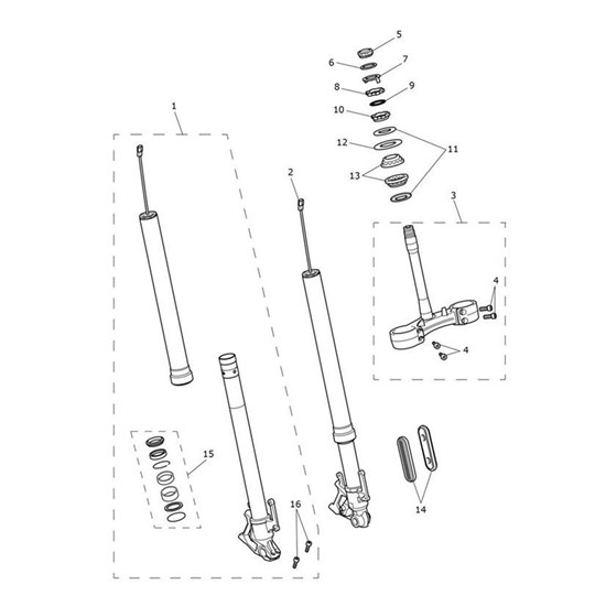 Bild von Fork Assy, TSAS, LH