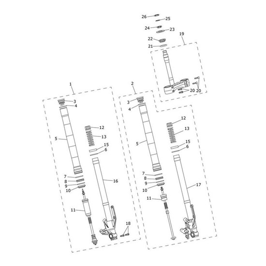 Bild von Fork Bolt, P/Comp, RH