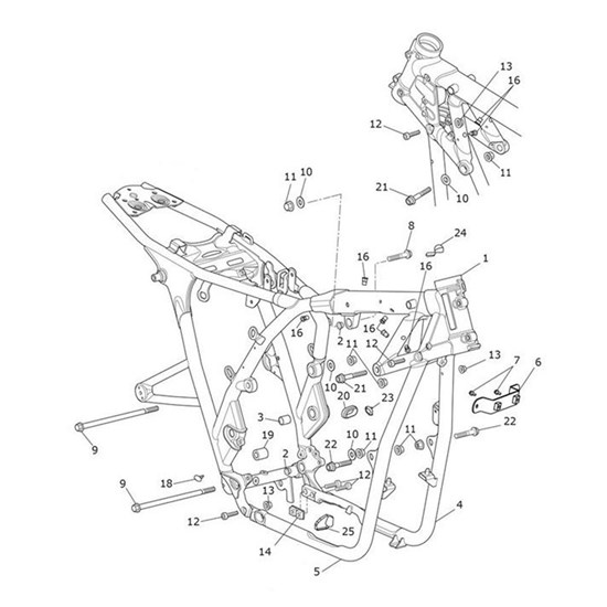 Bild von Frame Assembly, Spares, XA