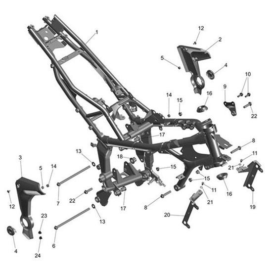 Bild von Frame Assy, AU