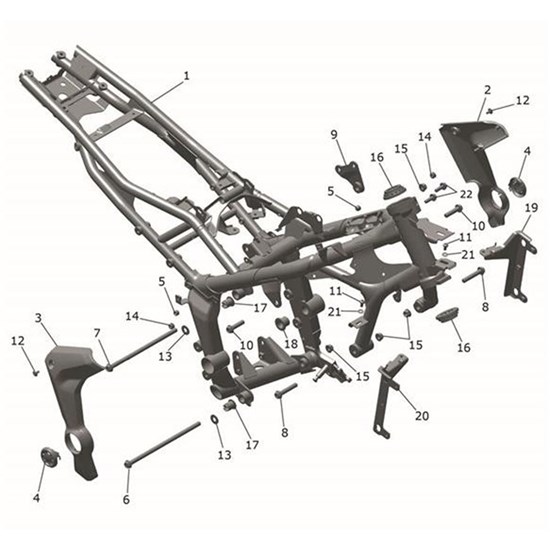 Bild von Frame Assy, BR