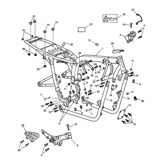 Bild von Frame Assy, Canada