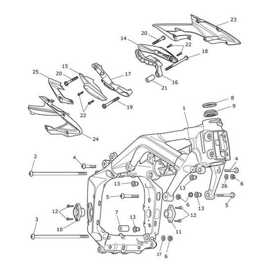 Bild von Frame Assy, Spares