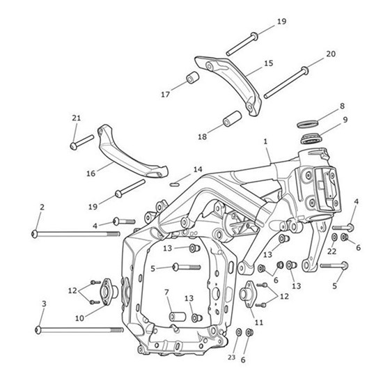 Bild von Frame Assy, Spares