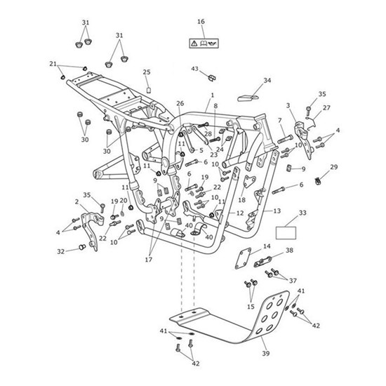 Bild von Frame Assy, TH, 90% Gloss