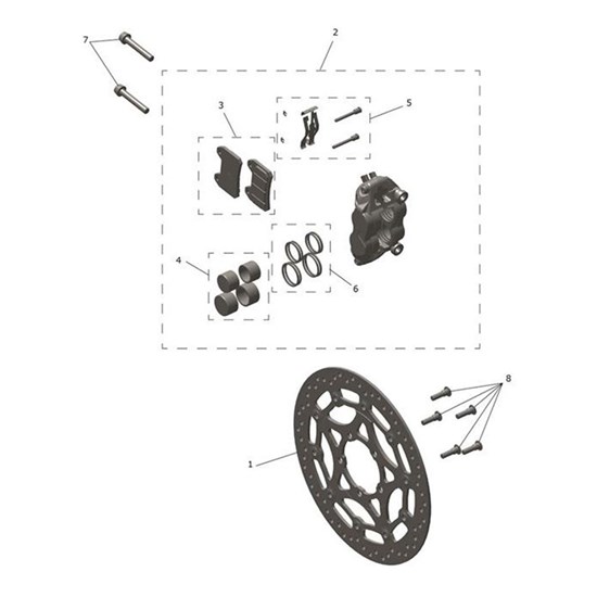 Bild von Front Disc, Dia 320mm