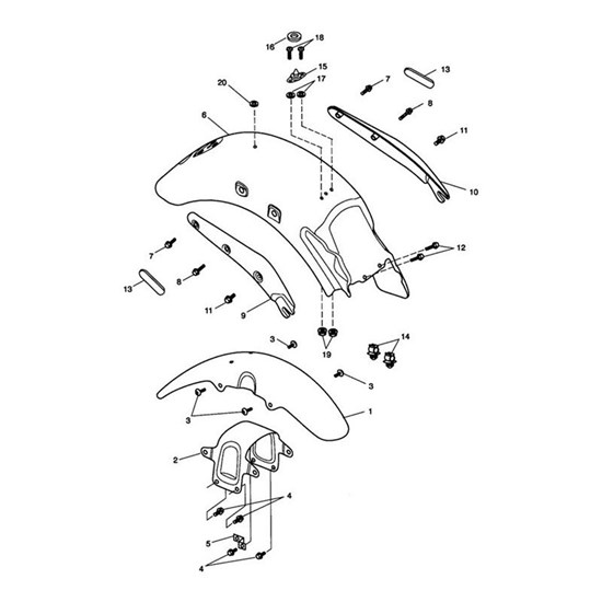 Bild von Front M/Guard Assy