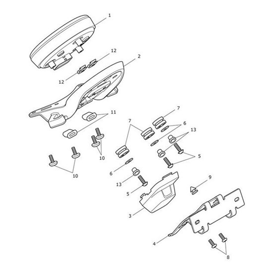 Bild von Front Number Plate Bracket