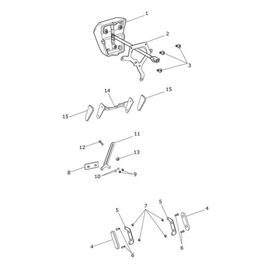 Bild von Front Reflector Bracket