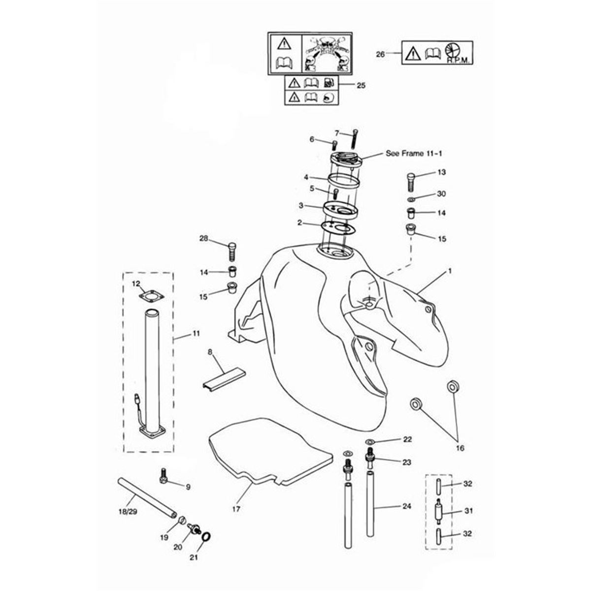 Bild von Fuel Level Sender, Spares