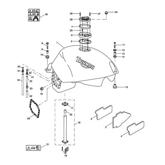 Bild von Fuel Level Sensor, Chamfered