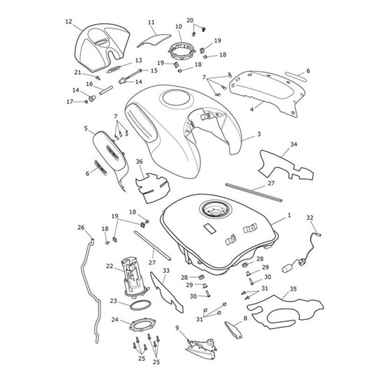 Bild von Fuel Lever Sender