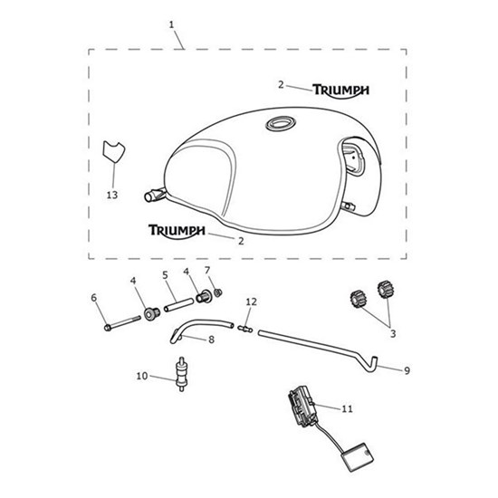 Bild von Fuel Tank Assem