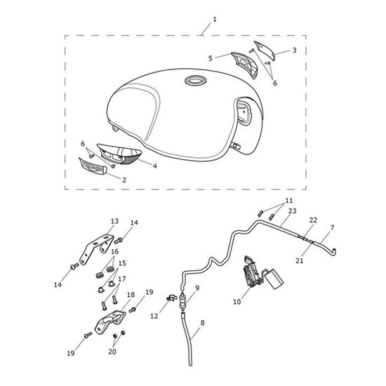 Bild von Fuel Tank Assembly