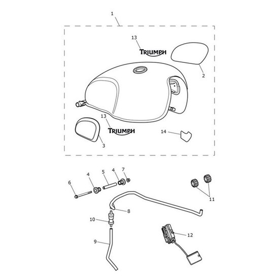 Bild von Fuel Tank Assembly