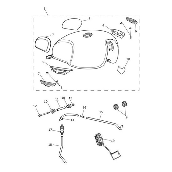 Bild von Fuel Tank Assembly