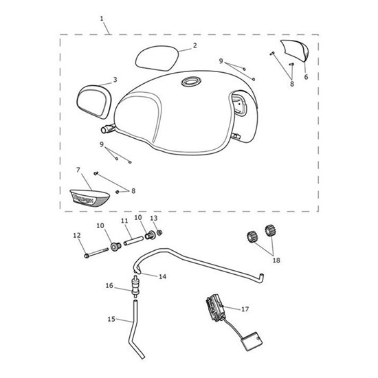 Bild von Fuel Tank Assembly