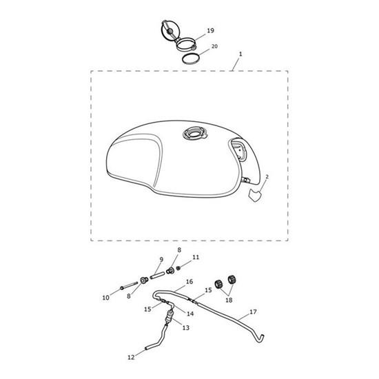 Bild von Fuel Tank Assembly