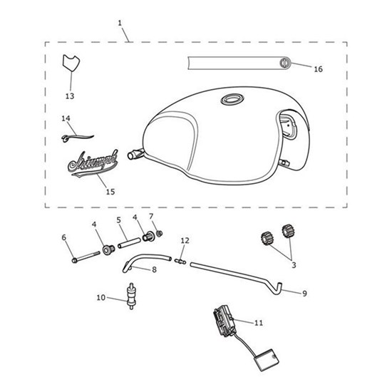 Bild von Fuel Tank Assembly