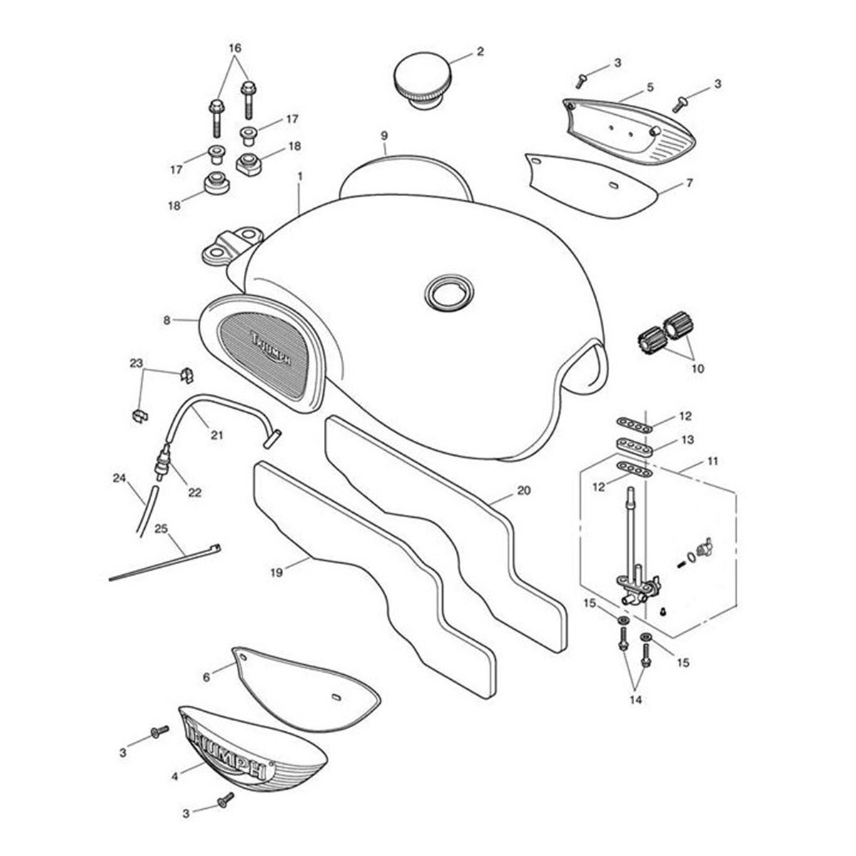 Bild von Fuel Tank Assy