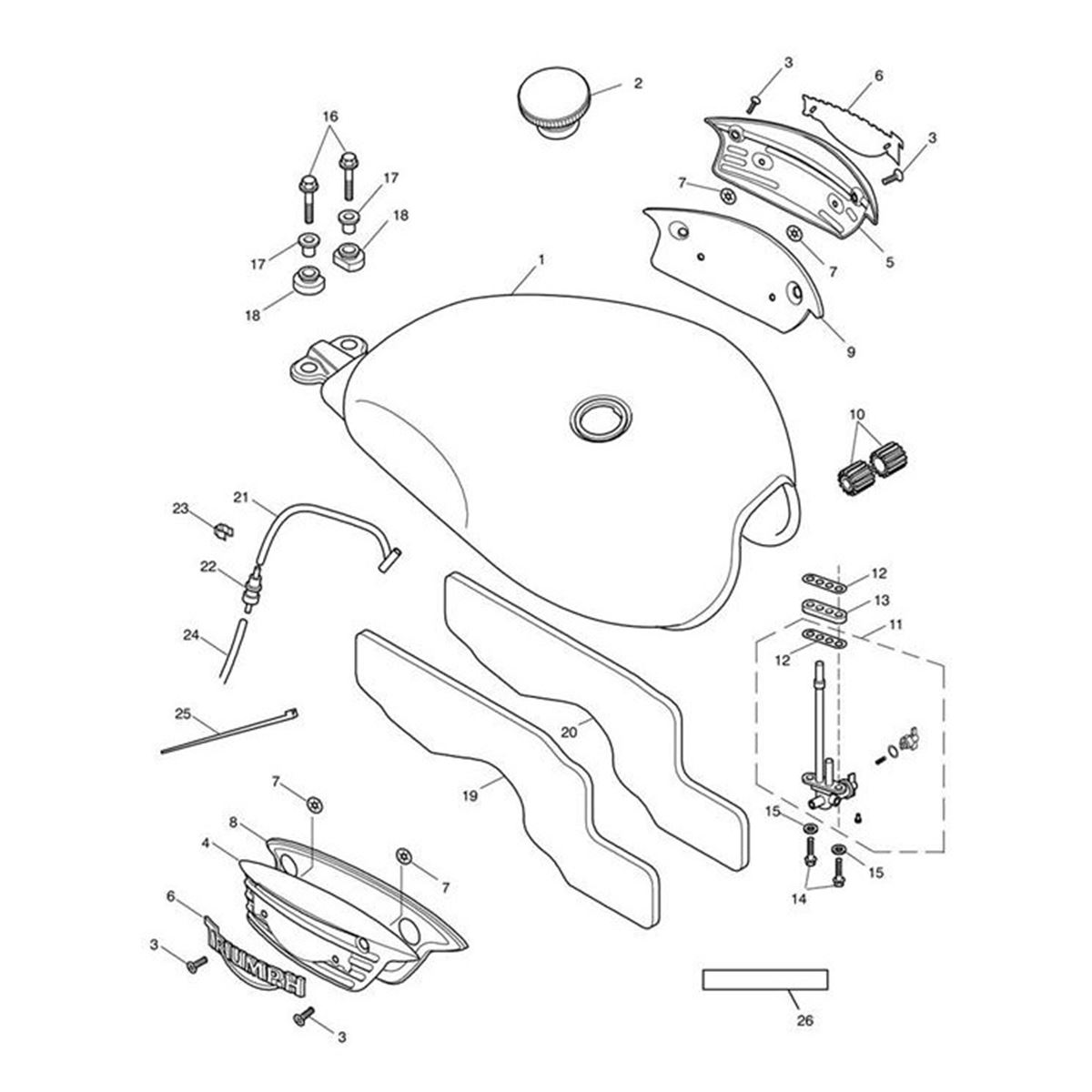 Bild von Fuel Tank Assy