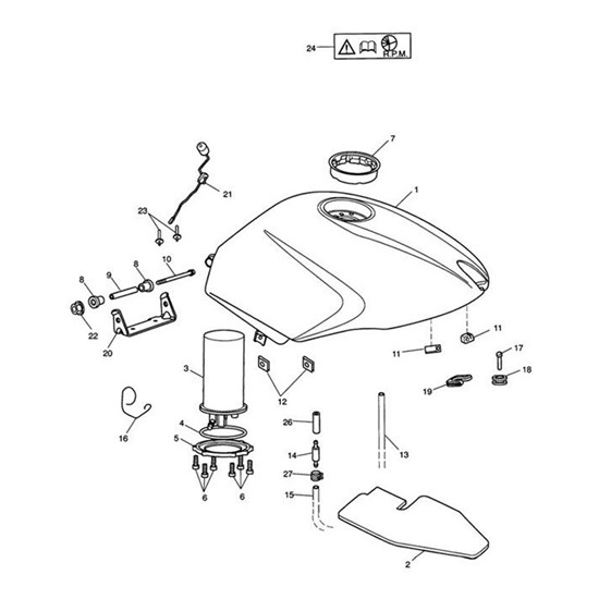 Bild von Fuel Tank Assy