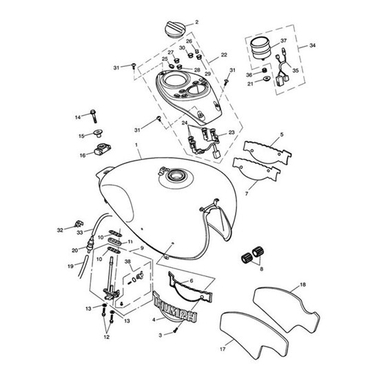 Bild von Fuel Tank Assy