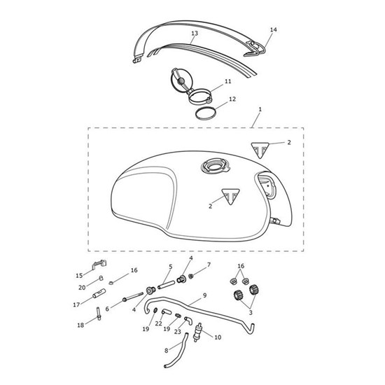 Bild von Fuel Tank Assy