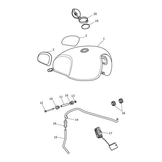 Bild von Fuel Tank Assy
